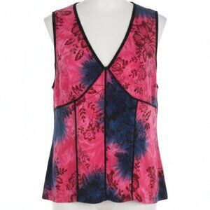 Sami Jo  Y2K Womens XL Burnout  Floral Blouse Top Whimsigoth Fairycore